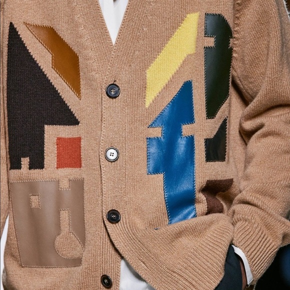 Authentic Hermes men’s cardigan sweater M - Picture 5 of 5